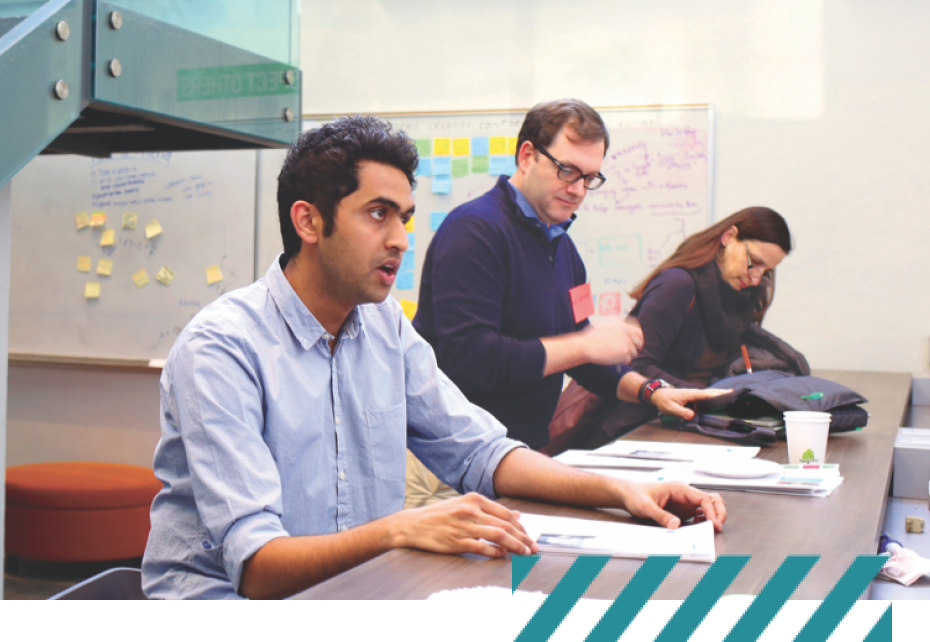 group of students working at their desks